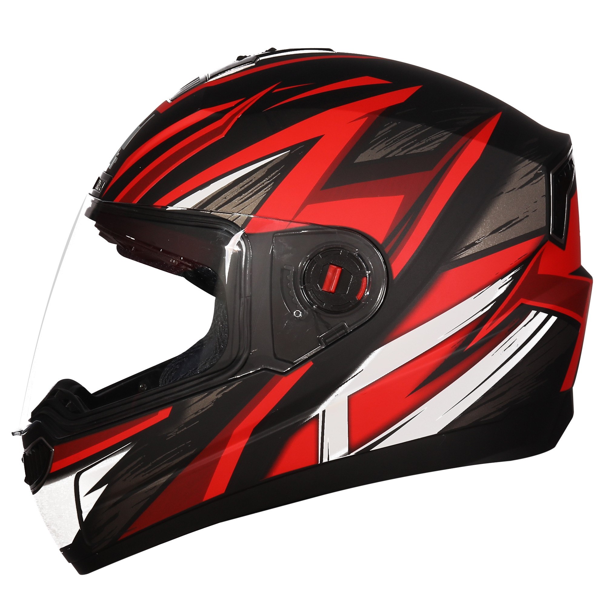 SBA-1 THRYL Mat Black With Red